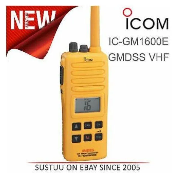 IC GM 1600 E GMDSS Deniz El Telsizi
